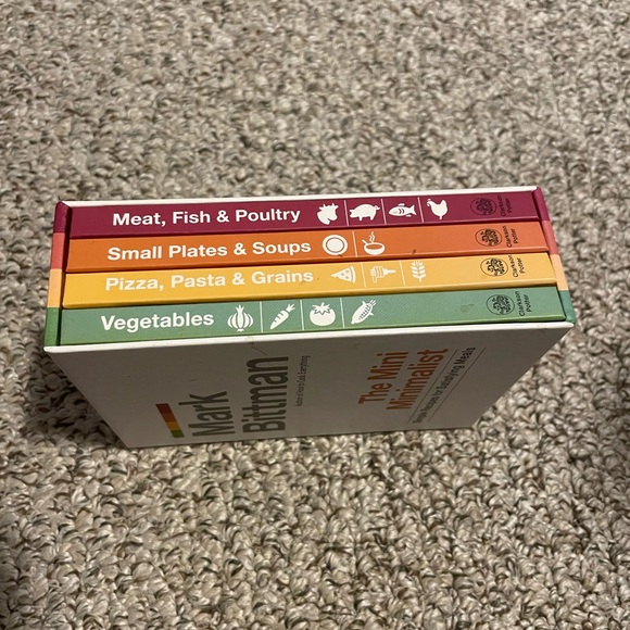 Four Cookbooks - The Mini Minimalist Boxed Set Mark Bit tan - Picture 3 of 9